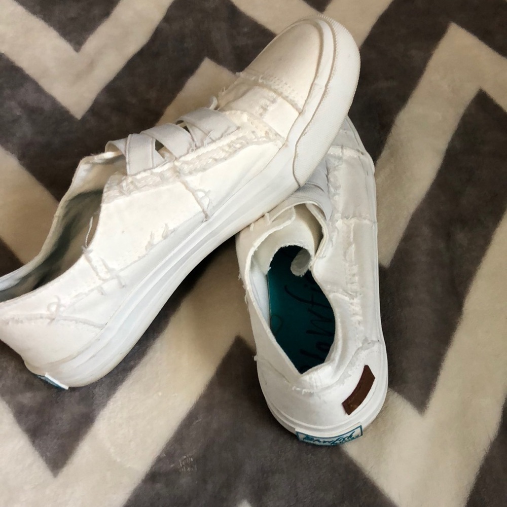 Blowfish white shoes